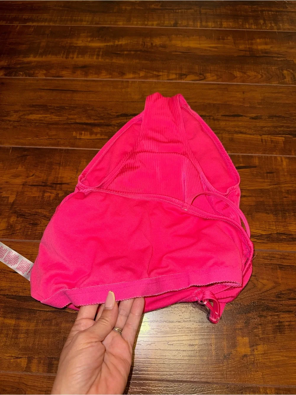 Justice Neon Pink One-Shoulder Girls' Swimsuit